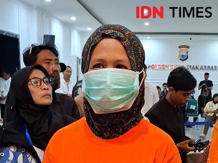 Sumarni (39) majikan yang paksa karyawati insisial K, berhubungan badan dengan suaminya, Sukarno (24). IDN Times/Darsil Yahya.