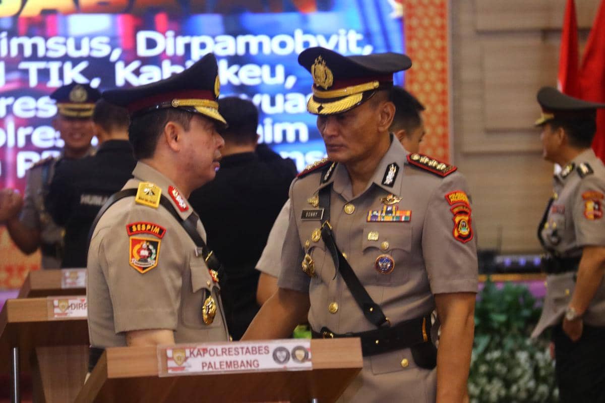 Kapolrestabes Palembang Kombes Pol Sonny Mahar Budi Adityawan