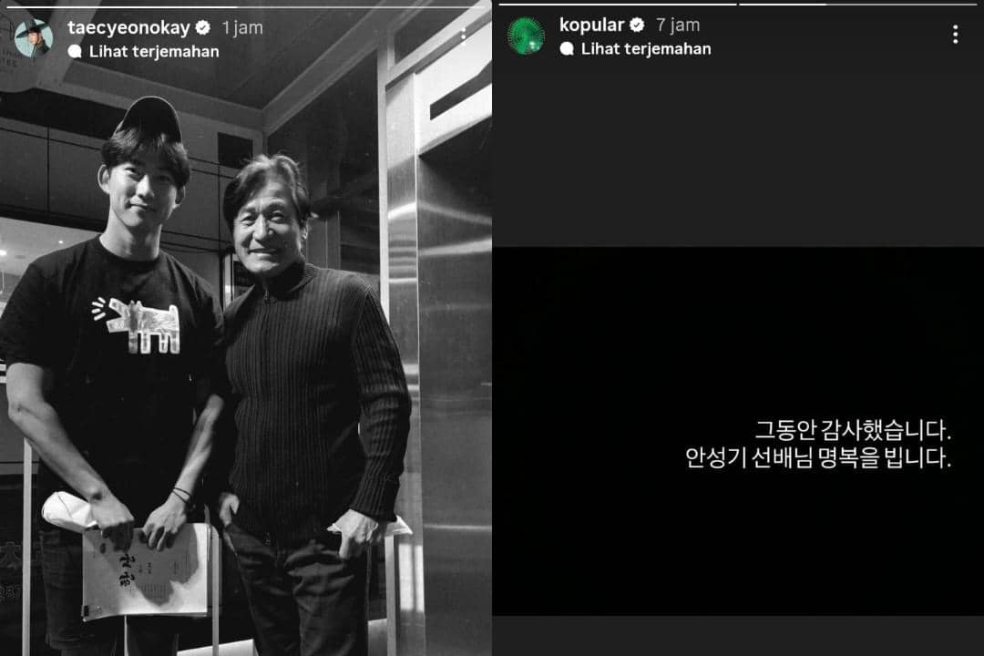 Ungkapan duka artis Korea untuk Ahn Sung Ki