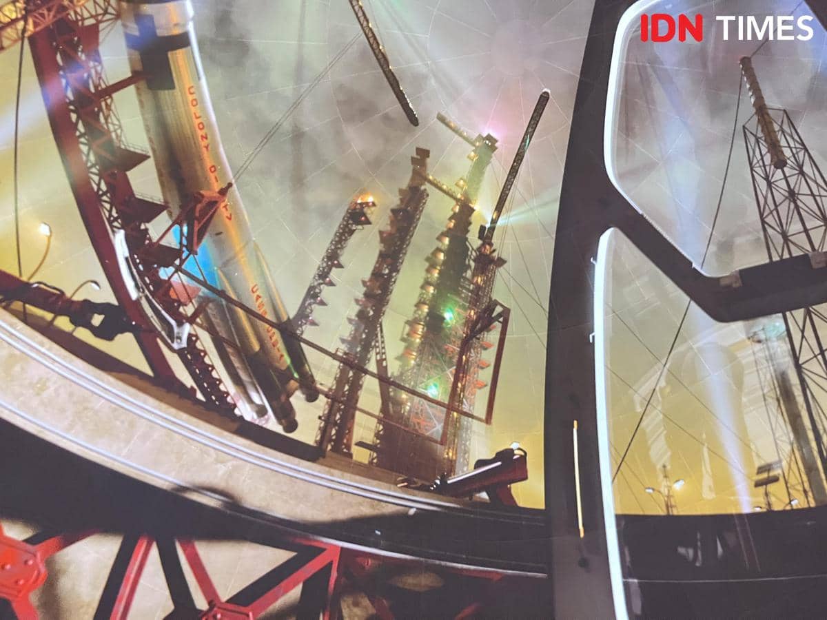 Potret Planetarium Jakarta, Taman Ismail Marzuki, Jakarta Pusat 