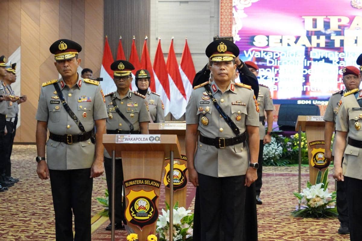 Wakapolda Sumsel Brigjen Pol Rony Samtana
