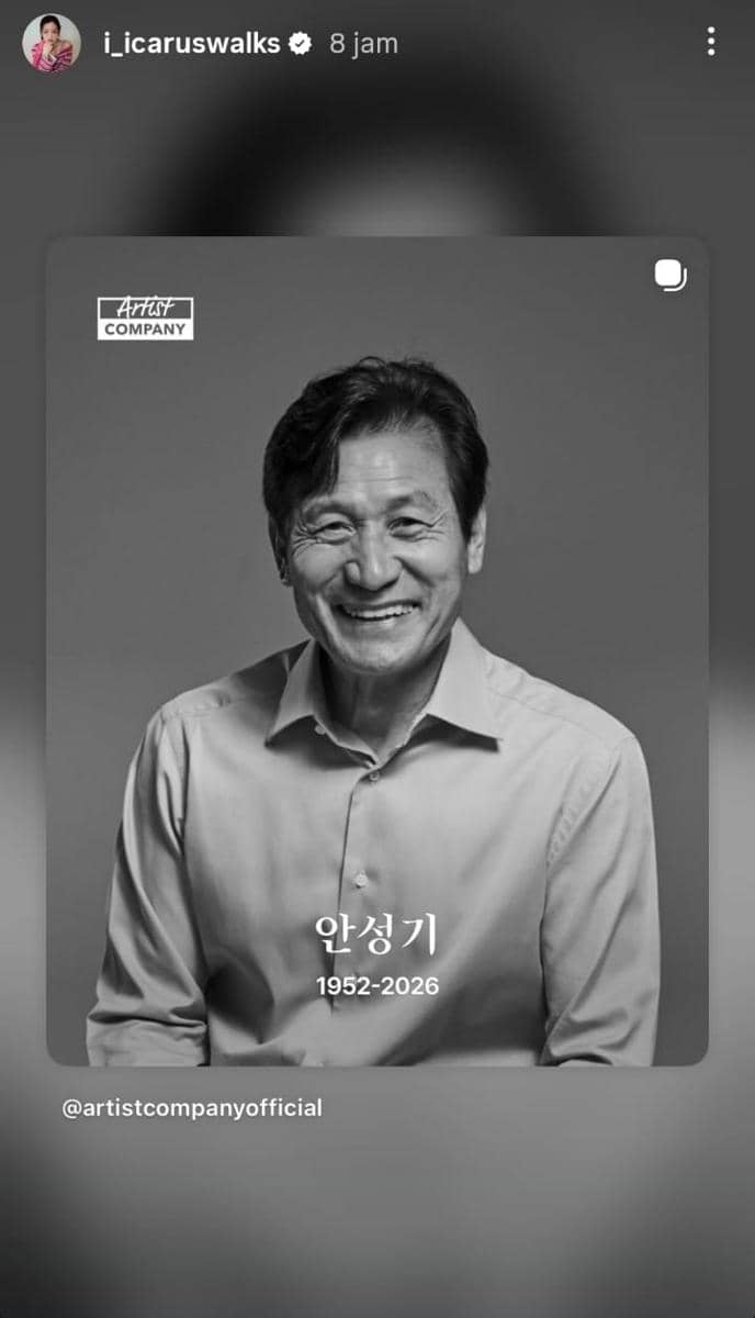 Ungkapan duka artis Korea untuk Ahn Sung Ki