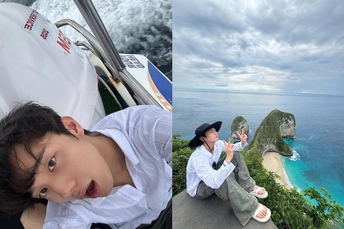 potret Intak P1Harmony liburan ke Bali