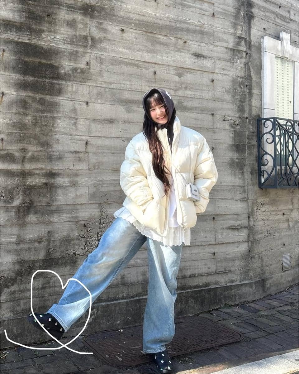 OOTD polkadot ala Rei IVE