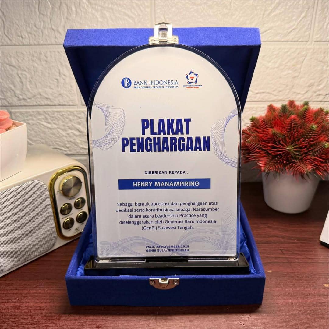 ilustrasi plakat penghargaan