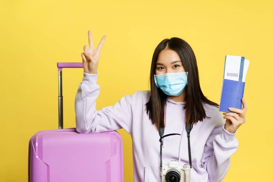 ilustrasi naik pesawat 