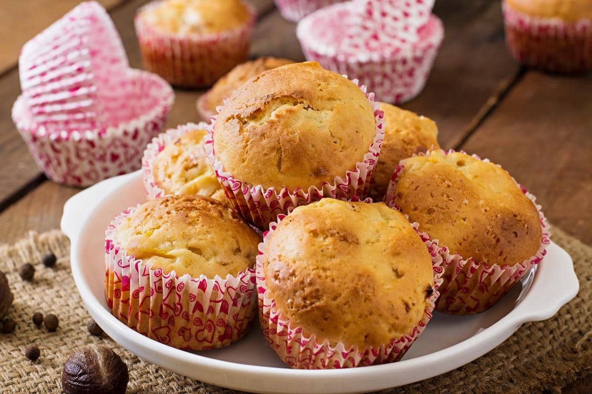 ilustrasi banana muffin