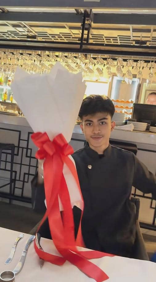 Perayaan 1 Bulan Pernikahan Hanum Mega dan Rafly (instagram.com/real.hanummegaa)