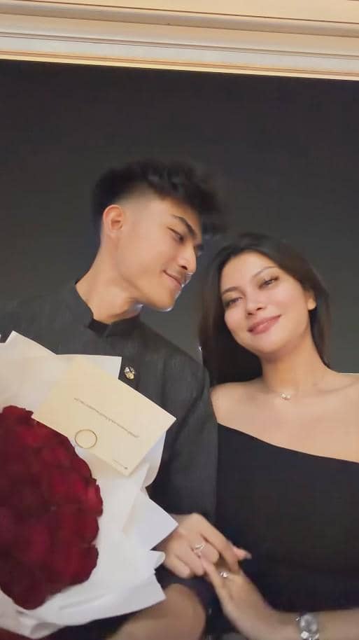 Perayaan 1 Bulan Pernikahan Hanum Mega dan Rafly (instagram.com/real.hanummegaa)