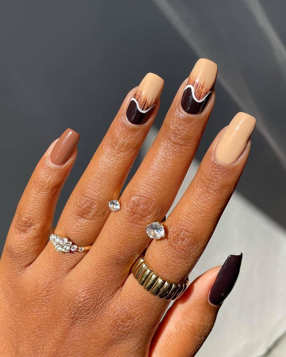 referensi nail art buat pencinta kopi