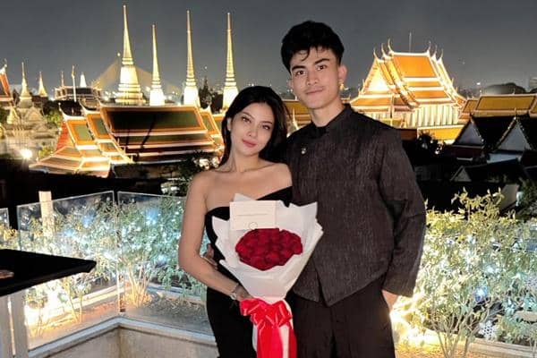 Perayaan 1 Bulan Pernikahan Hanum Mega dan Rafly (instagram.com/real.hanummegaa)