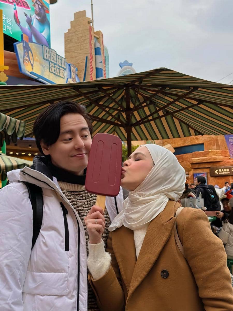 Keluarga Cut Meyriska liburan ke Zootopia Land