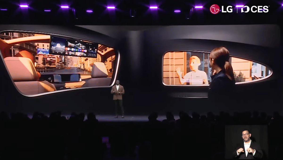 LG AI-Powered In-Vehicle Solutions
