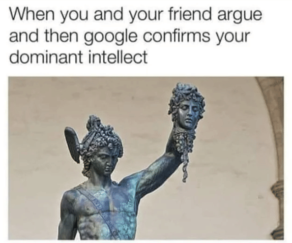 meme debat dengan teman