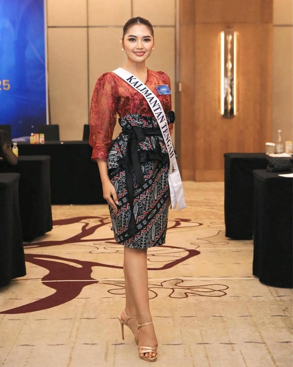 Potret Puteri Indonesia Kalimantan Tengah 2025, Ahsan Nadia