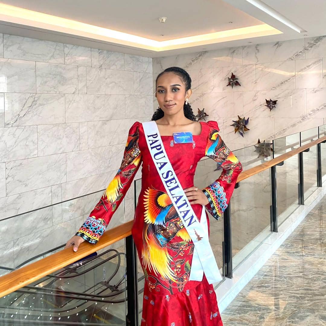 Potret Puteri Indonesia Papua Selatan 2025, Shamenta Novianty