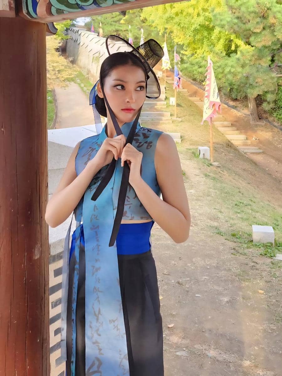 Potret Miss Intercontinental Korea Selatan 2026, Shin Yoojeong