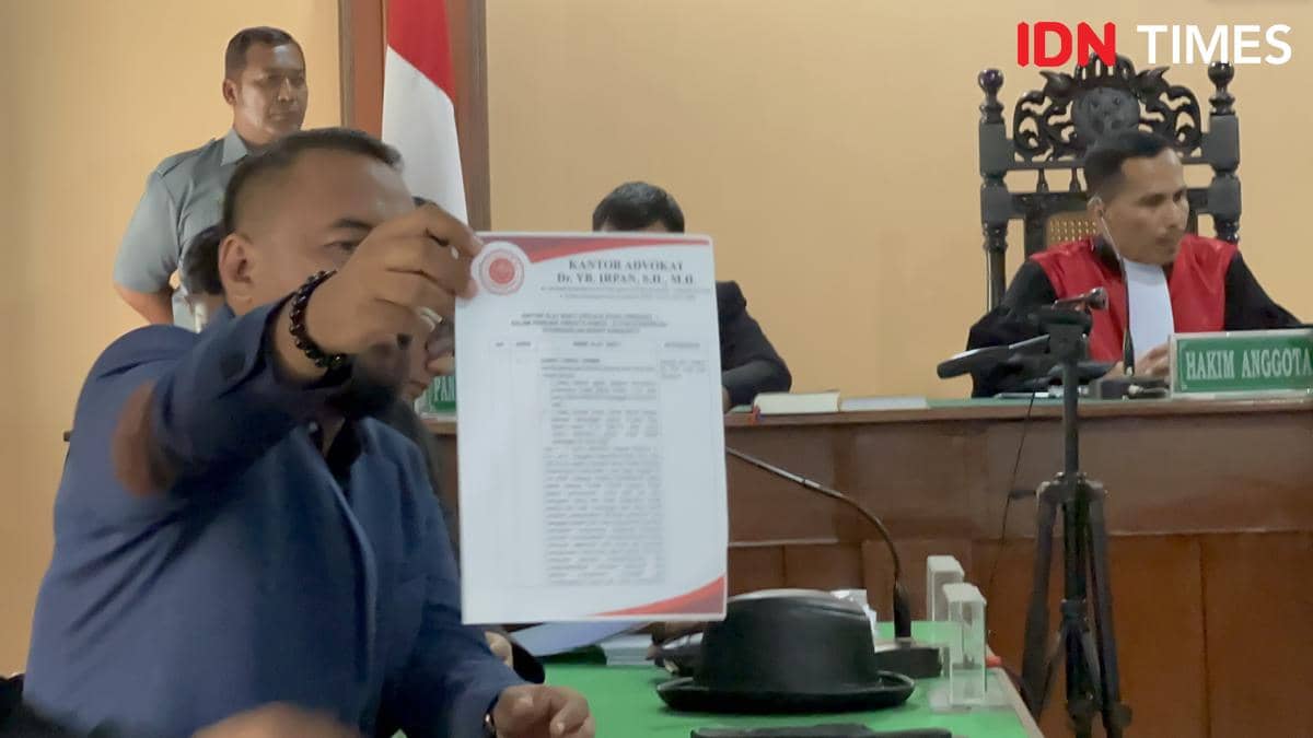 Sidang CLS ijazah Jokowi di PN Surakarta. (IDN Times/Larasati Rey)