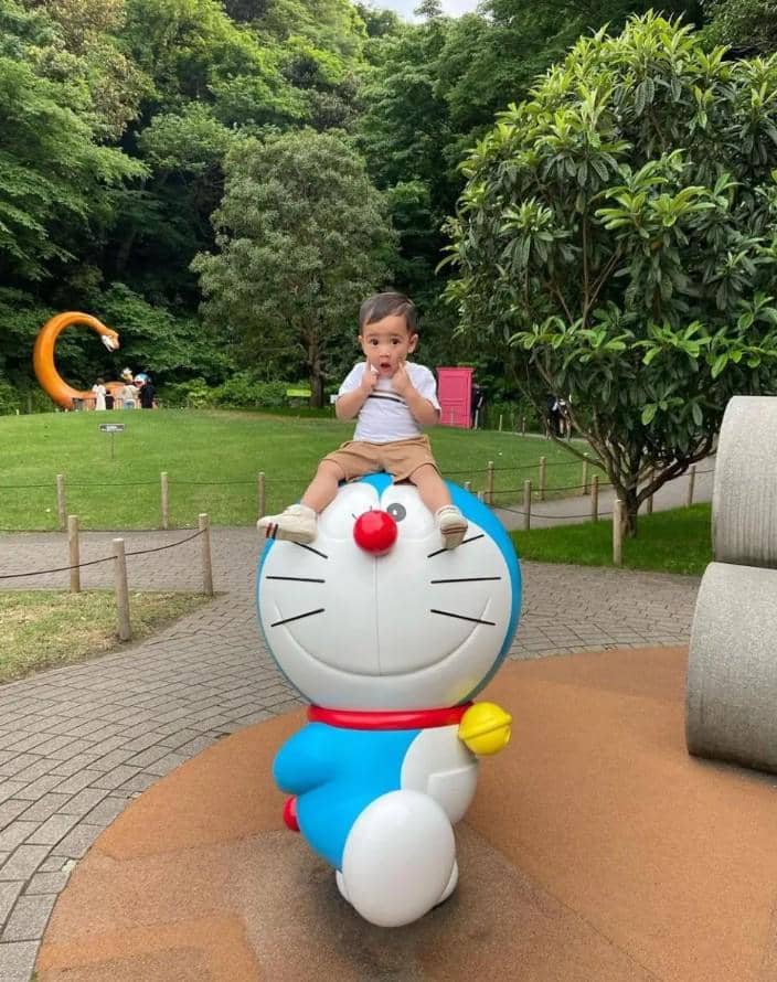 Artis Liburan di Museum Doraemon Jepang (instagram.com/raffinagita1717)