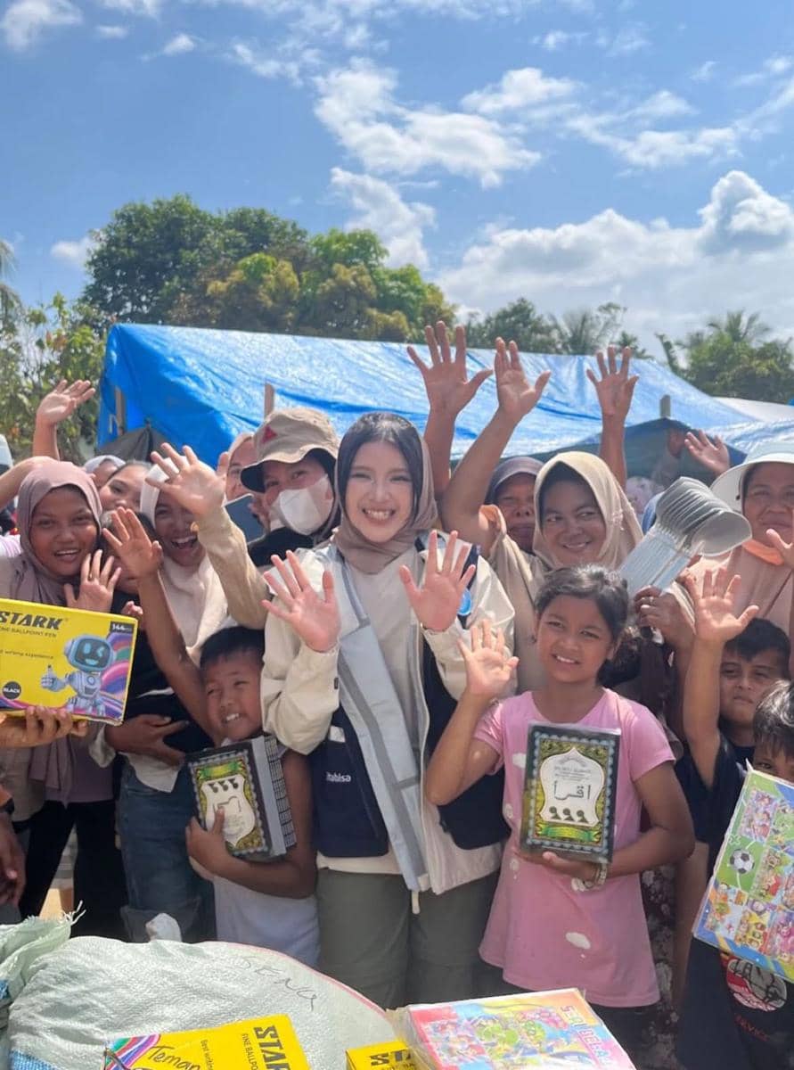 artis bantu korban banjir di sumatera