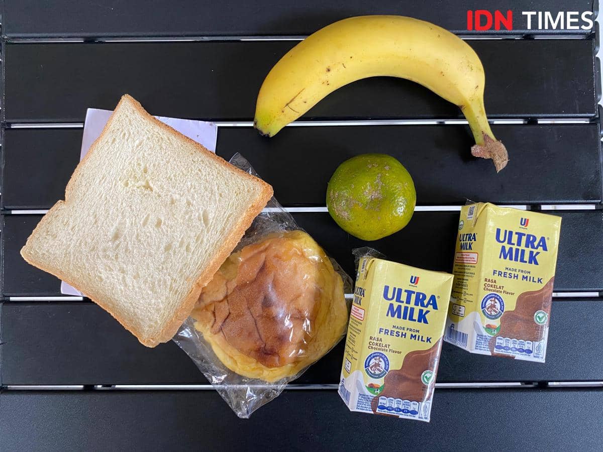 Menu MBG siswa SD di Kecamatan Sukawati, Gianyar.