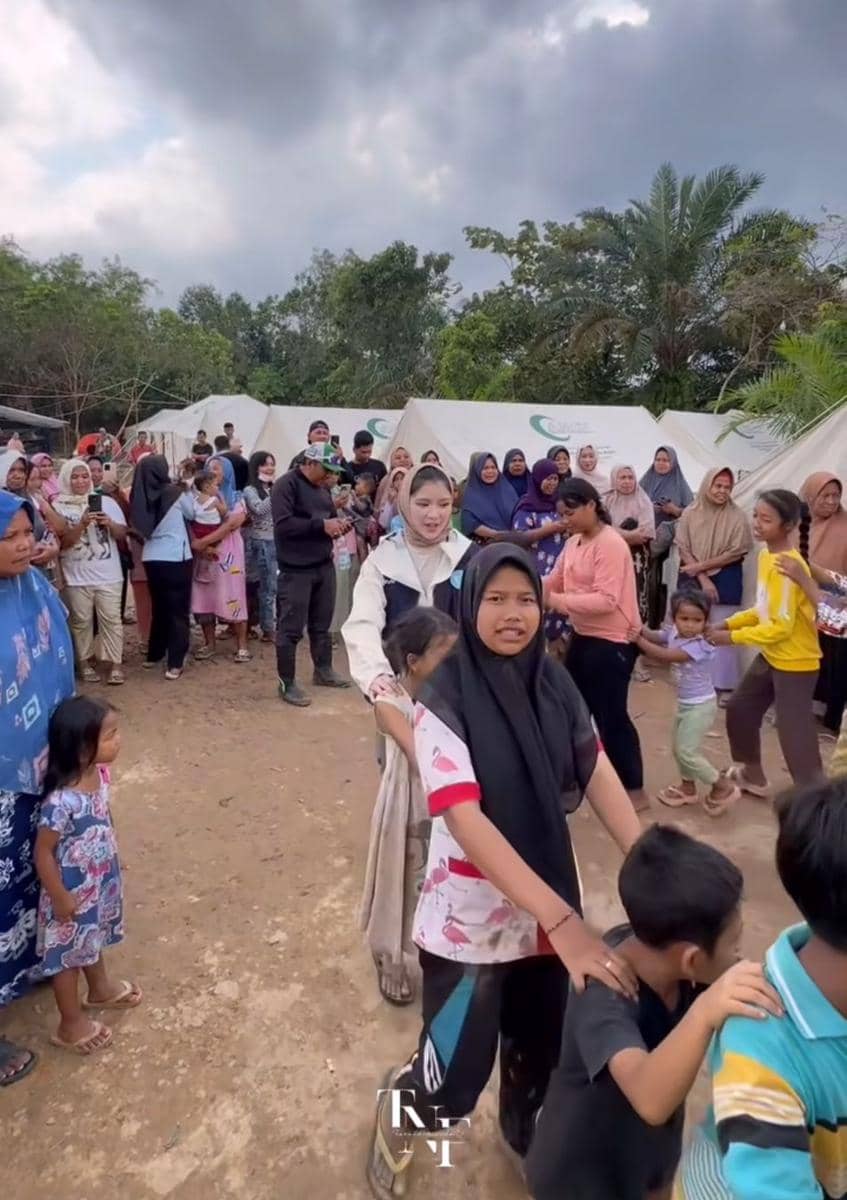 artis bantu korban banjir di sumatera