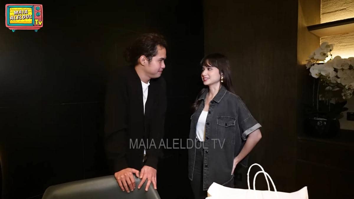 Potret family dinner Maia Estianty