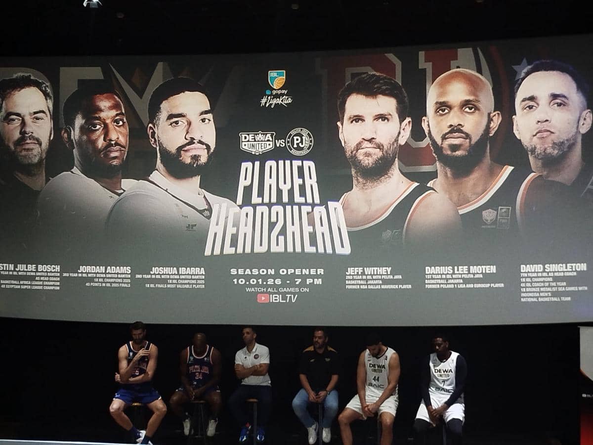 Acara pembukaan IBL 2026 di Jakarta