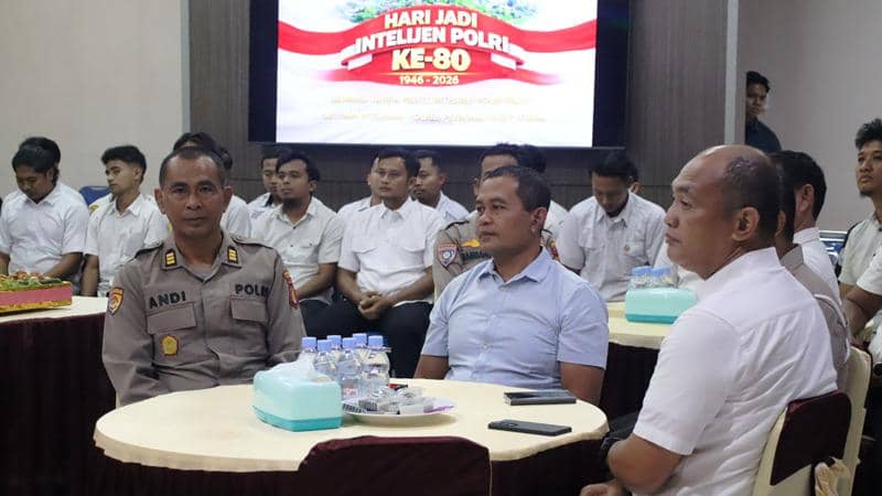 Anggota Intelkam bersama PJU Polres PPU