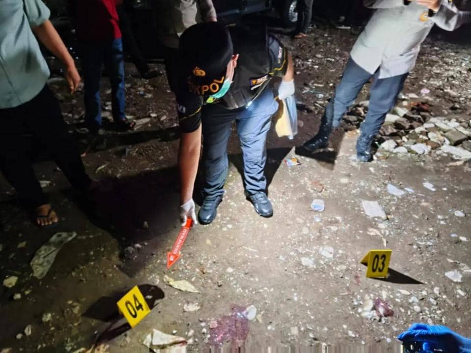Polisi menggelar olah TKP di lokasi penganiayaan yang berujung tewasnya Tomo di Jalan Opu Daeng Risadju (eks Cenderawasih), Kecamatan Mamajang, Makassar, Sulawesi Selatan, Jumat (2/1/2026). (Dok. Polrestabes Makassar)