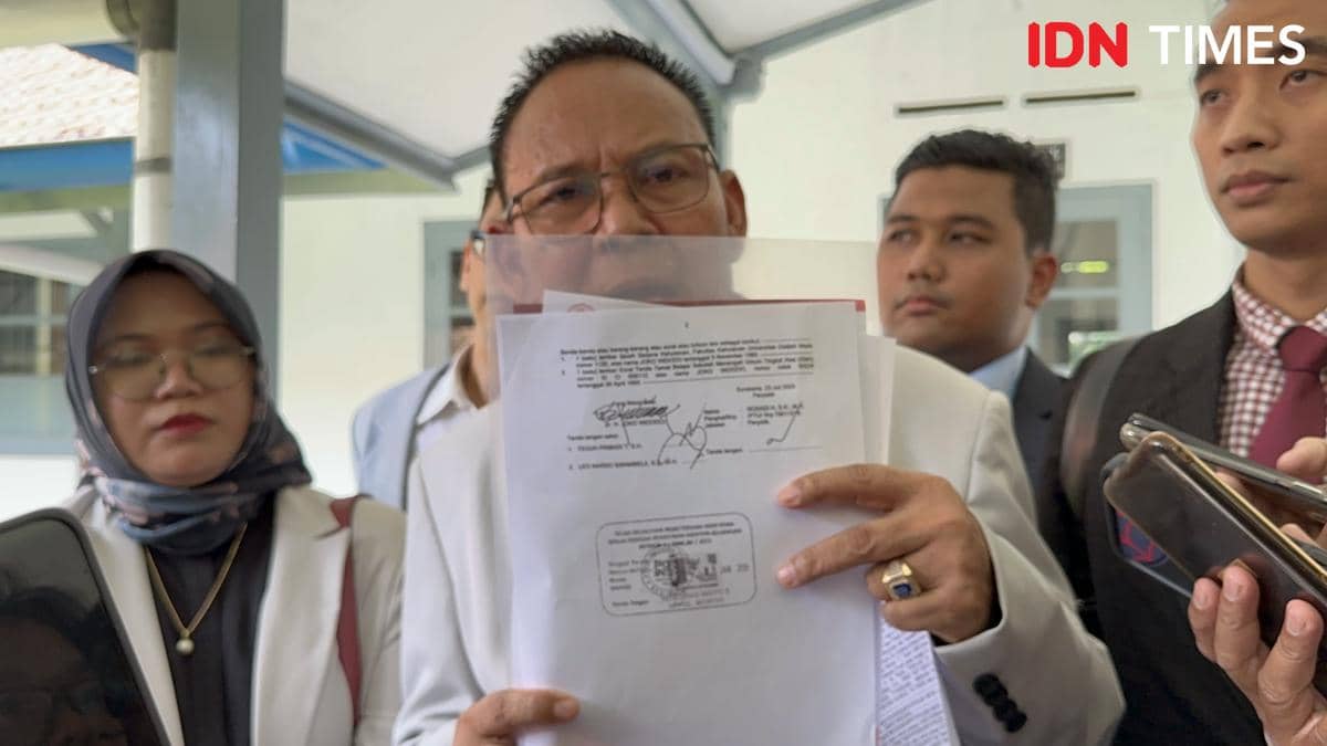 Sidang CLS ijazah Jokowi di PN Surakarta. (IDN Times/Larasati Rey)