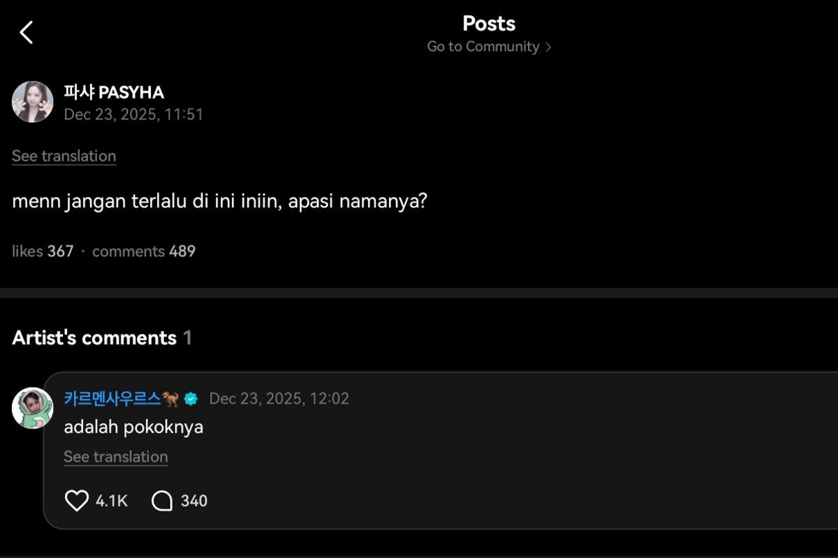 cara pakai ungkapan jangan terlalu diinii apasi namanya? Adalah pokoknya