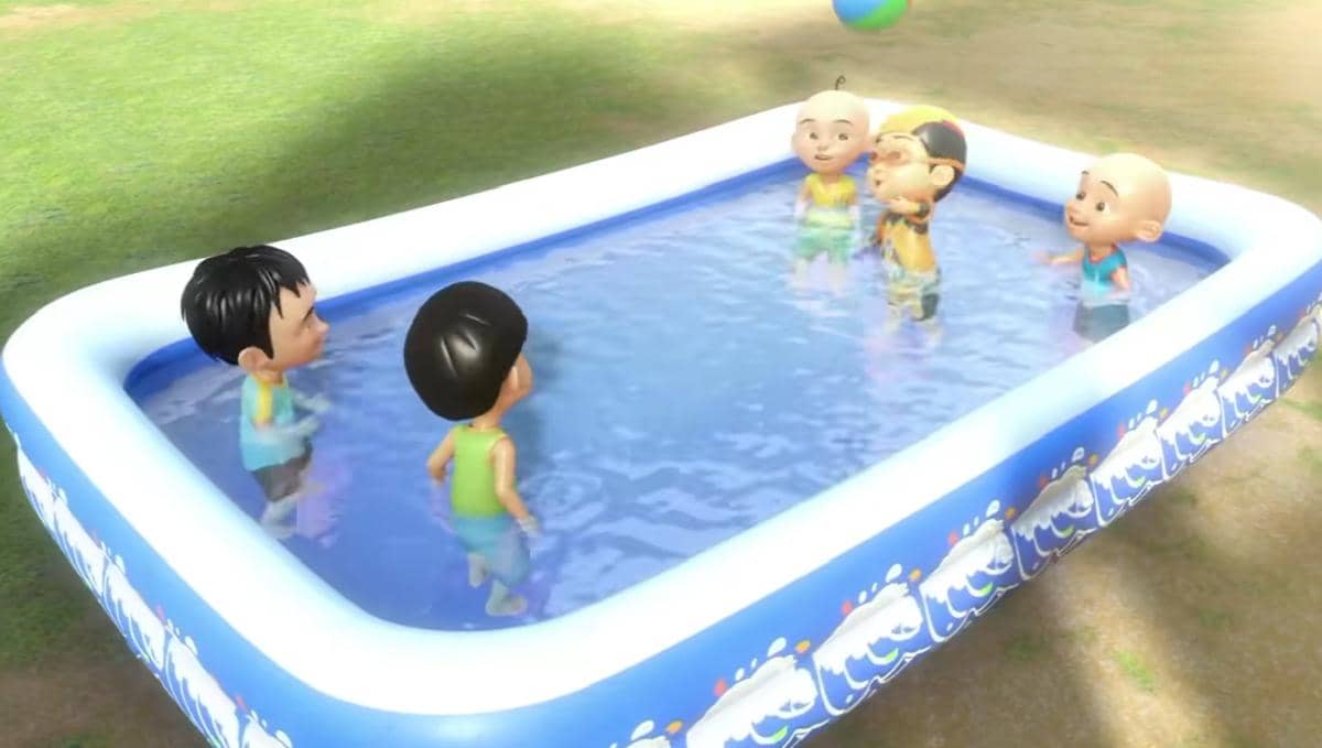 cuplikan episode "Kolam Renang"