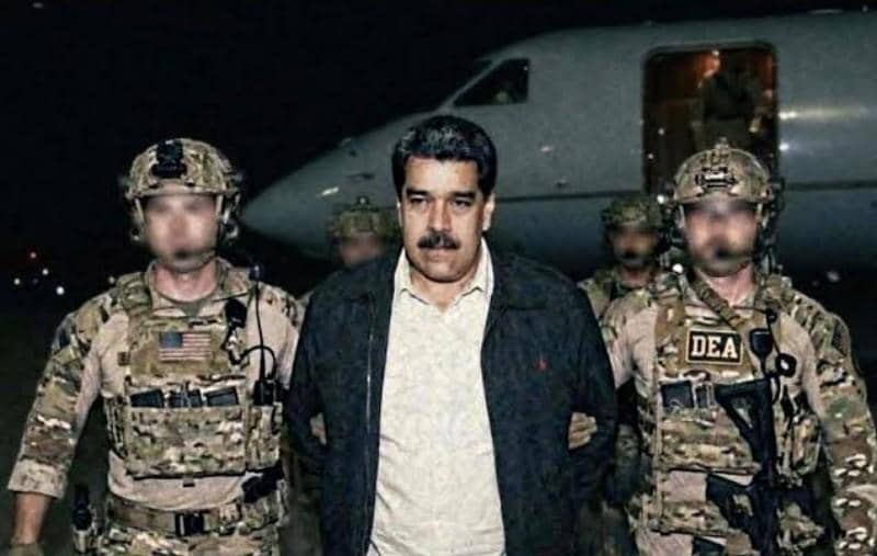 Presiden Venezuela Ricardo Maduro ditangkap pasukan AS dalam serbuan ke Caracas, Sabtu (3/1/2026), dinihari.