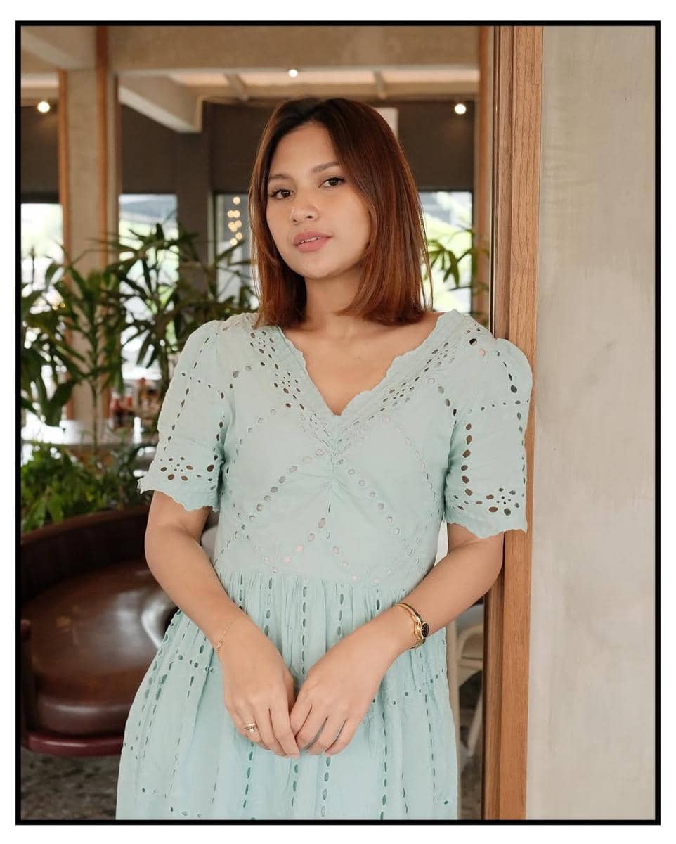 referensi gaya rambut simpel ala Indah Permatasari 