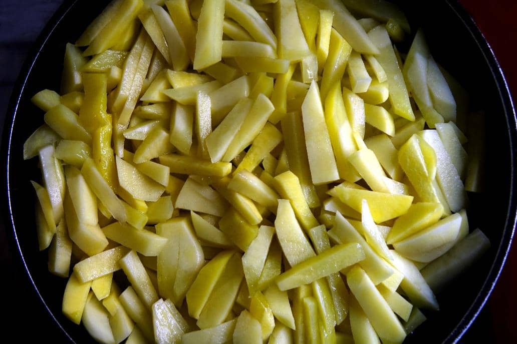 ilustrasi kentang rebus