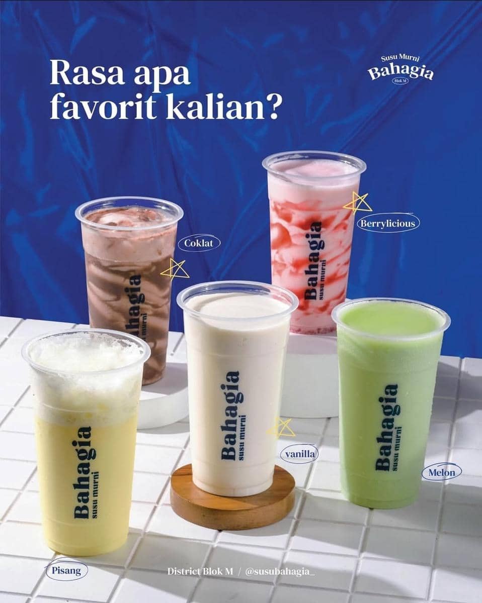 Susu Murni Bahagia di Blok M Hub