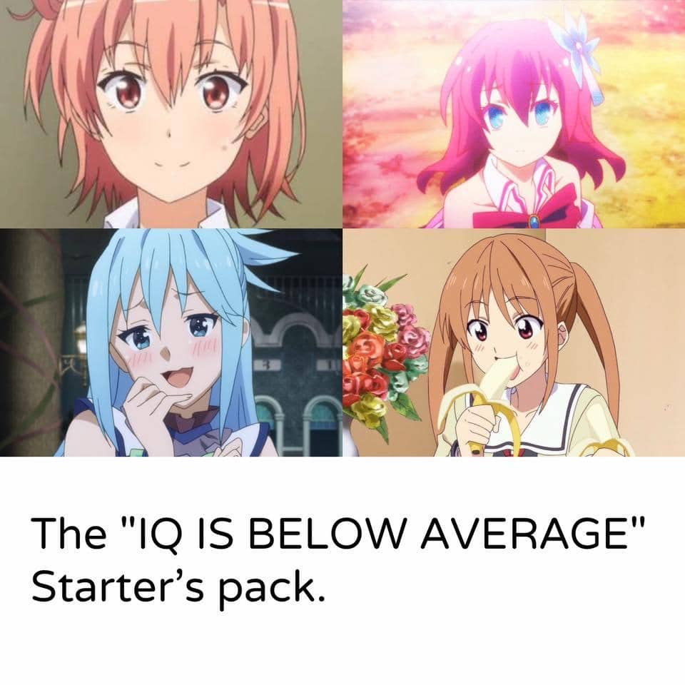 meme ciri khas karakter dan genre anime