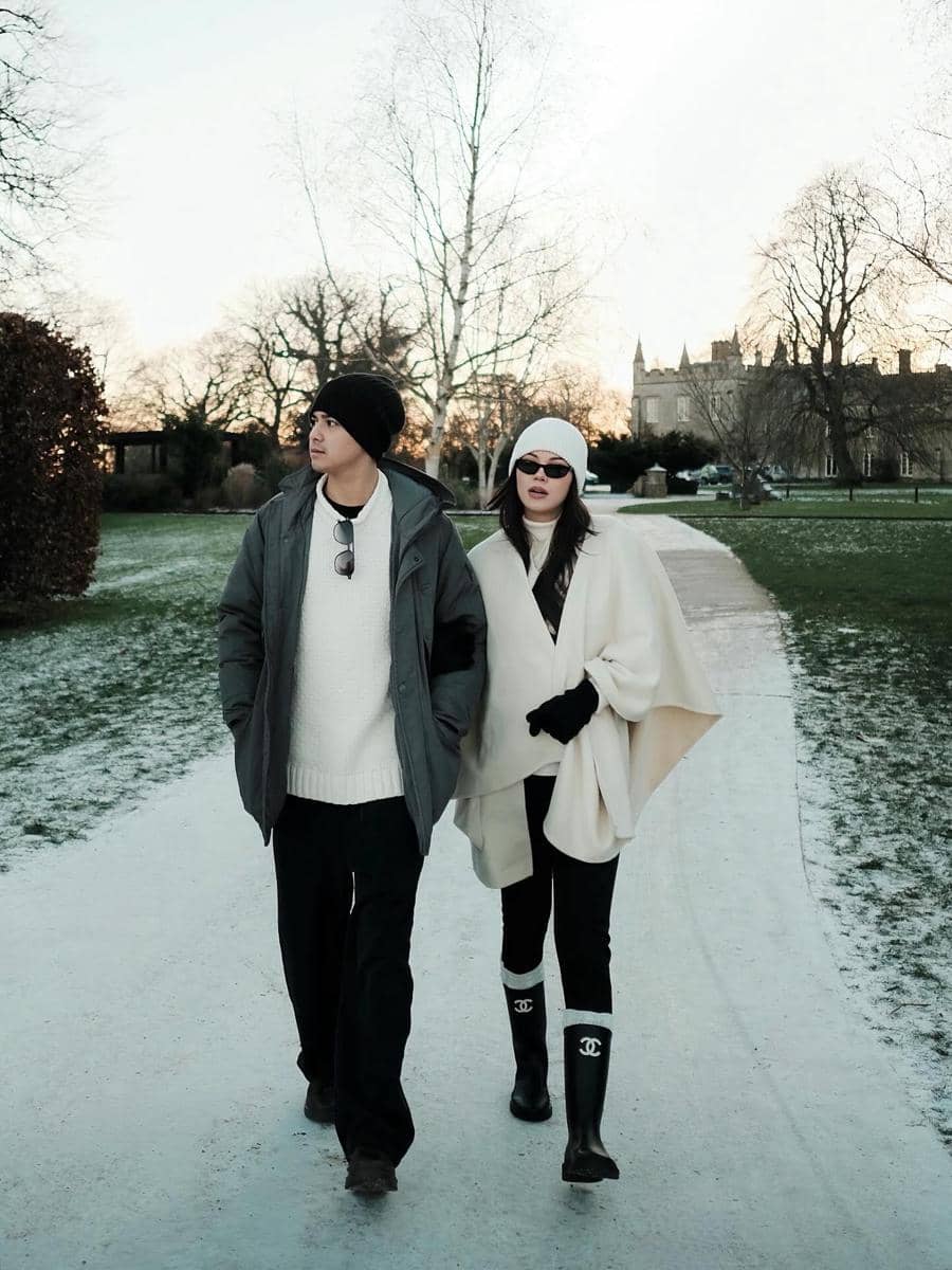 Alyssa Daguise dan Al Ghazali Liburan di Inggris (instagram.com/alyssadaguise)