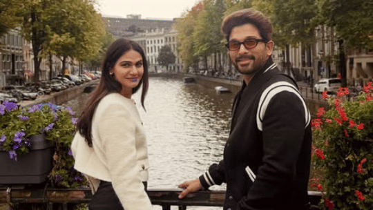 Allu Arjun dan istri