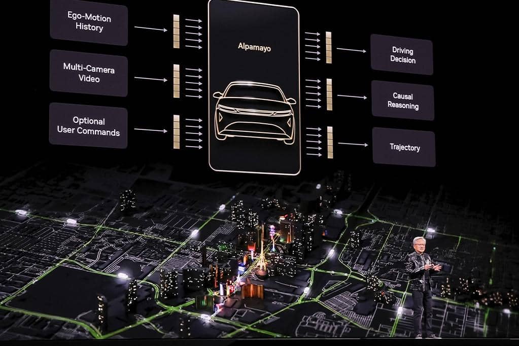 Alpamayo, model AI Nvidia untuk mobil otonom