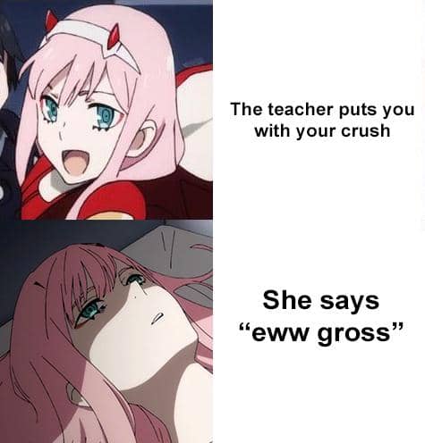 meme anime tentang gebetan