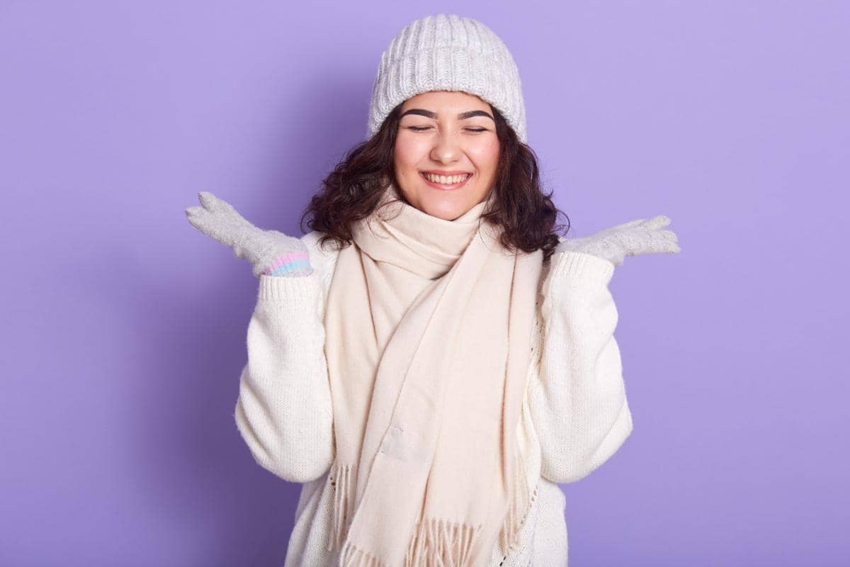 Ilustrasi pakaian musim dingin