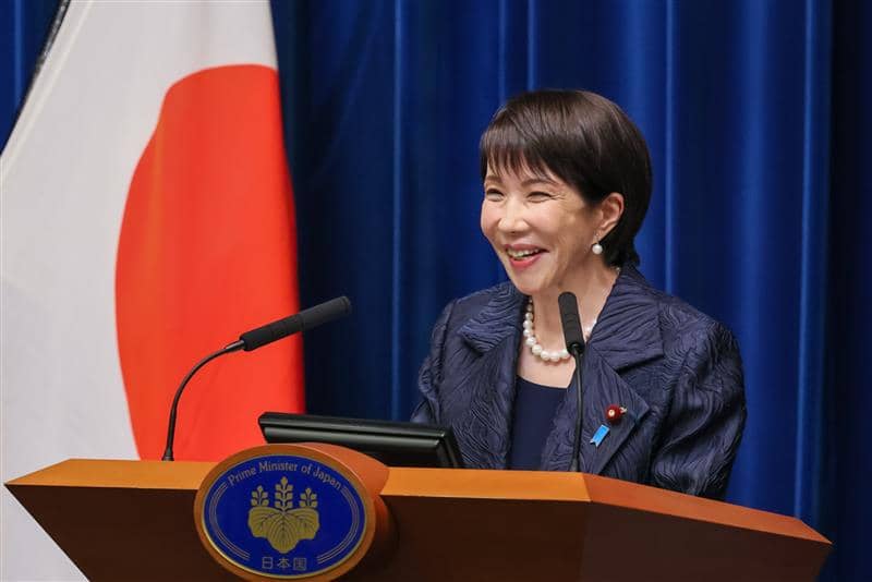 Perdana Menteri Jepang, Sanae Takaichi. (x.com/JPN_PMO)