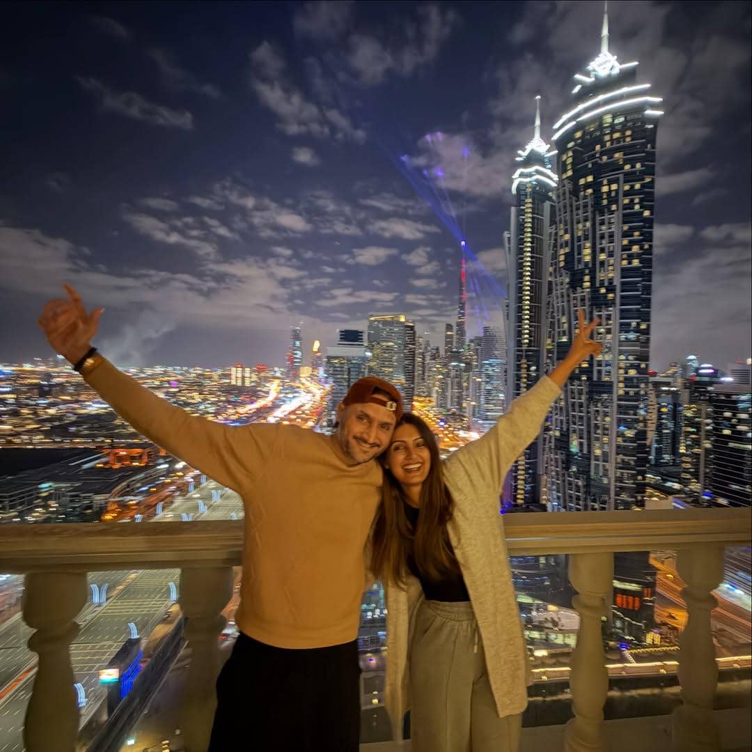 Geeta Basra dan suami