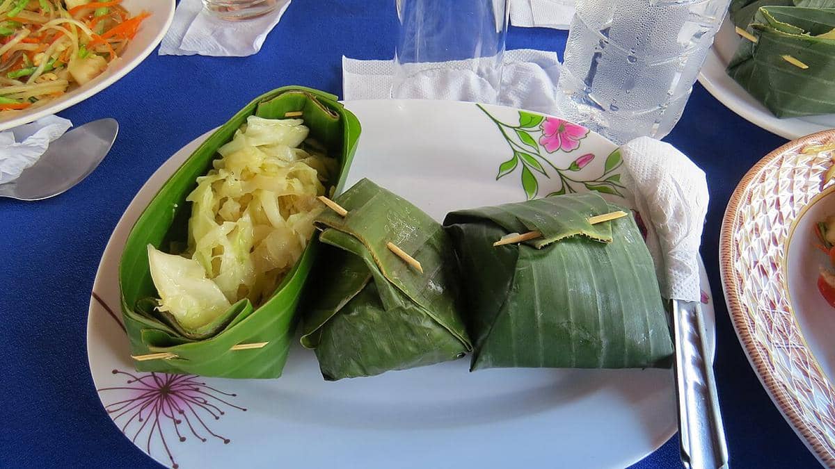 ilustrasi daun pisang