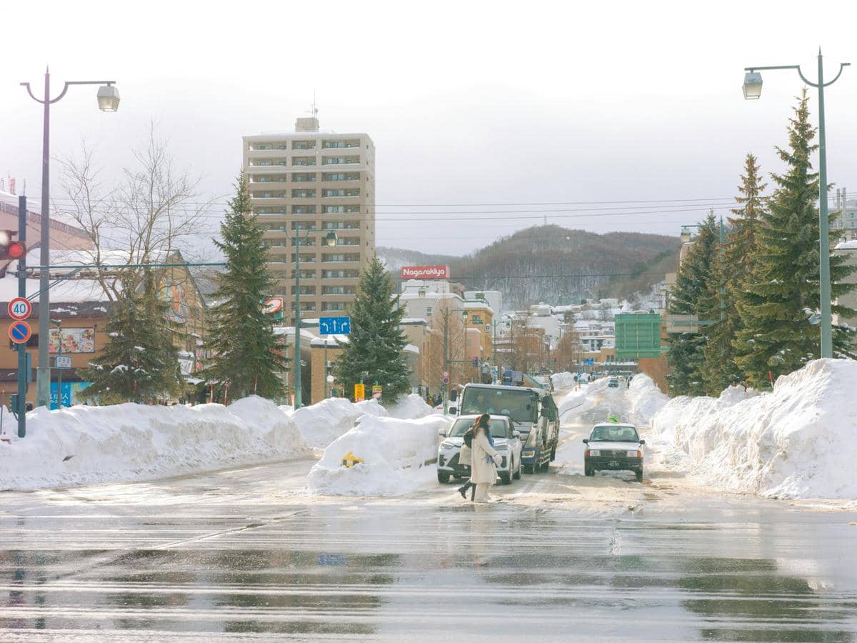 ilustrasi Otaru, Hokkaido, Jepang