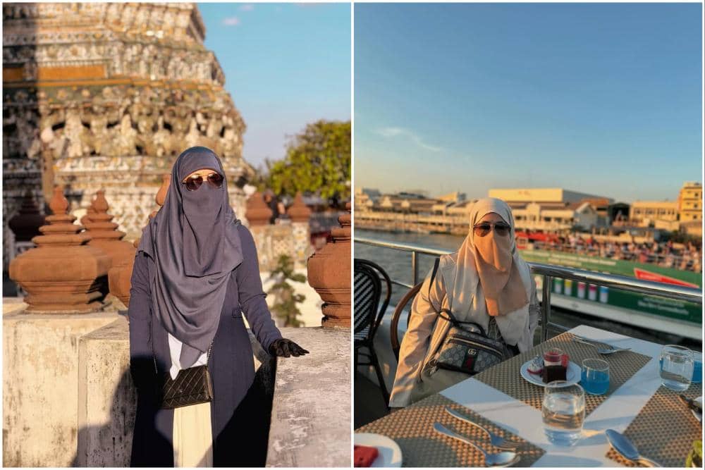 Umi Pipik liburan ke Thailand