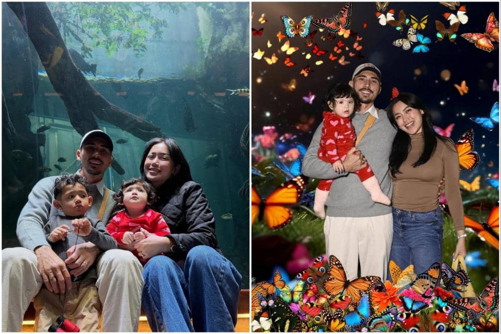 Keluarga Jessica Iskandar ke California Academy of Sciences.