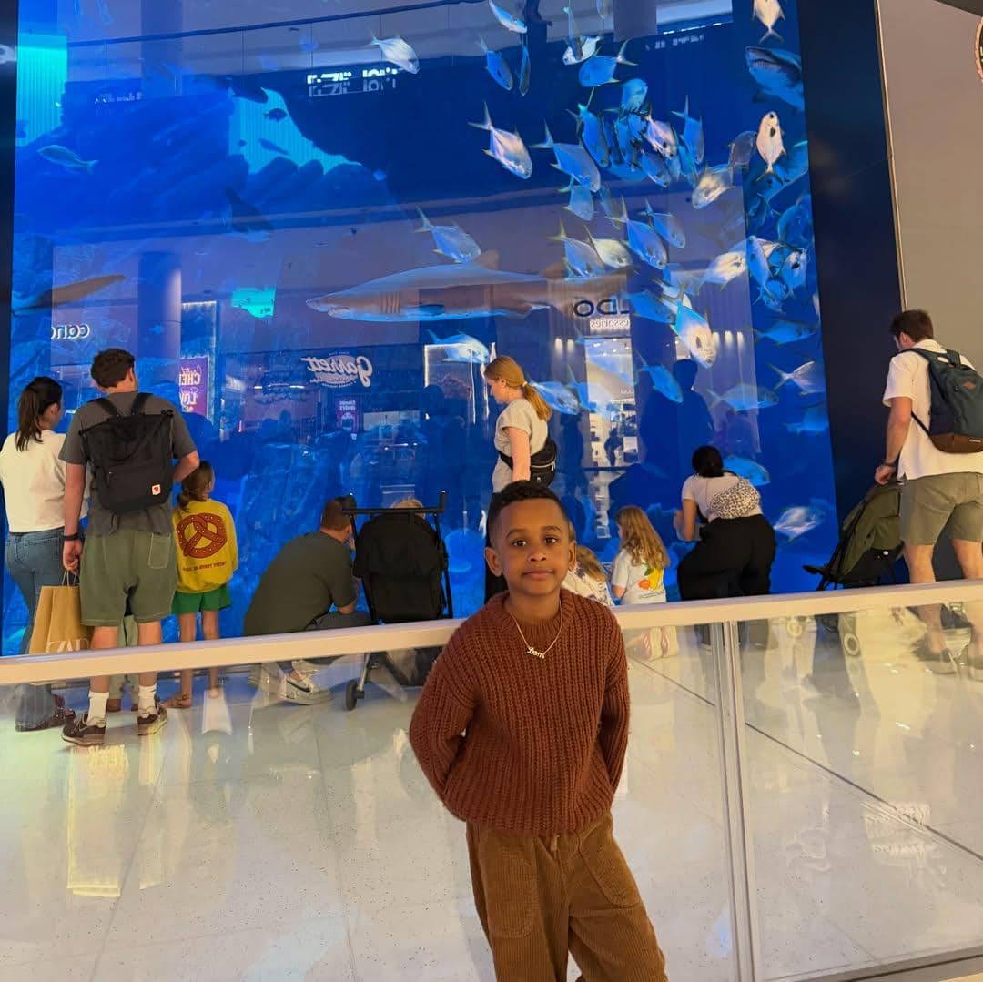 Kimmy Jayanti dan keluarga liburan di Dubai.